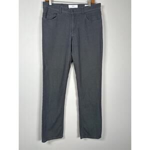 Brax Cooper Fancy Regular 33/30 Gray Black Diamond Comfort Chino Office Casual